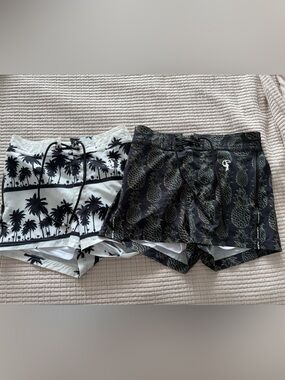 Set of 2 Tucann 3” Lined Swim Trunks | Size Small